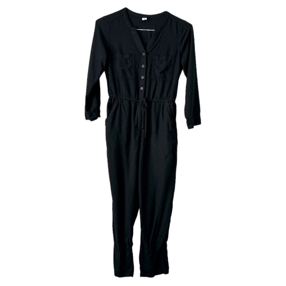 OLD NAVY Black Jumpsuit Size XS Petite - Picture 9 of 9